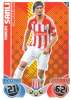 Tuncay Sanli Stoke City 2010/11 Topps Match Attax #244